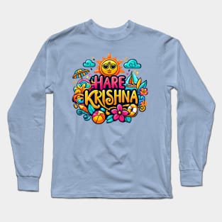 Summer Time Hare Krishna Long Sleeve T-Shirt